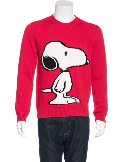 snoopy sweater gucci|Gucci 2016 x Peanuts Snoopy Pullover .